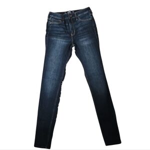 Hollister Womens Dark Blue Skinny Jeans